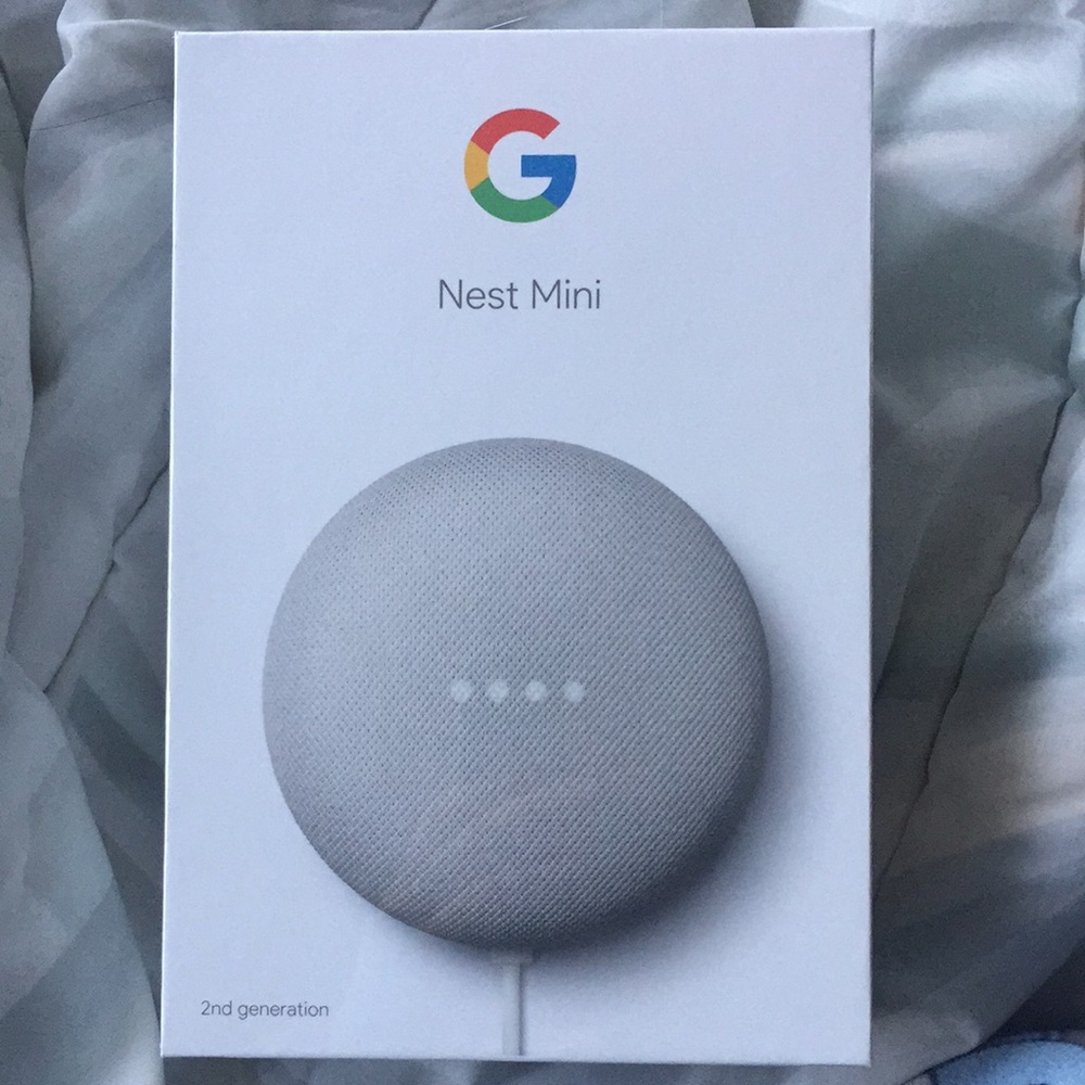 New google Nest Mini box sealed 2nd generation
